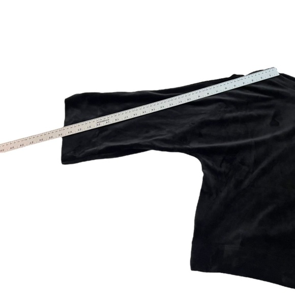 DKNY Sport Cropped Velour Sweatshirt Size Small - Picture 12 of 12